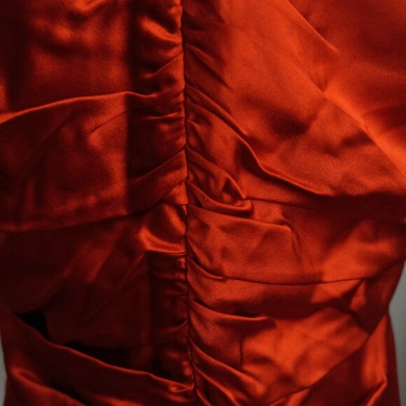 EXPRESS SILK ORANGE SLEEVELESS TOP 10 NWT - Picture 4 of 11